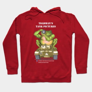 Toadman's Tank Pictures logo wht_txt 2 sided Hoodie